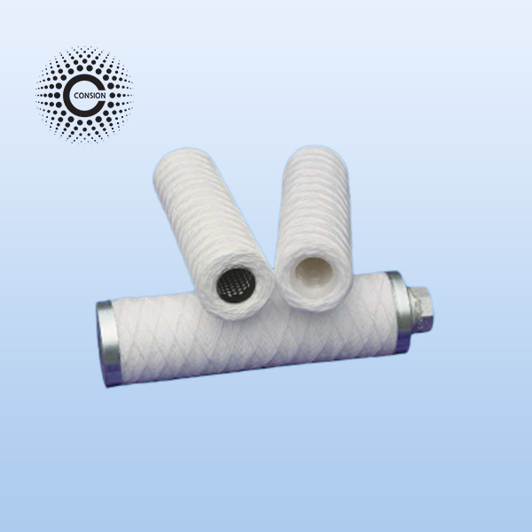PP/Absorbent cotton fiber yarn wound around the core support cartridge filter (SP/SE/SG) {$사진}